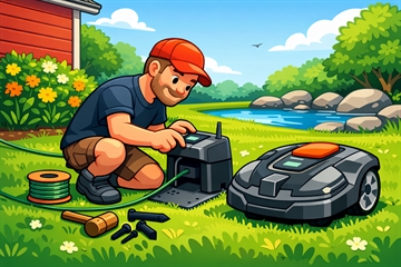 OPSÆTNING AF KABELFRI ROBOT 0-4000 KVM